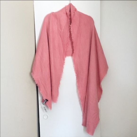 EXPRESS PINK BLANKET SCARF - Picture 4 of 4